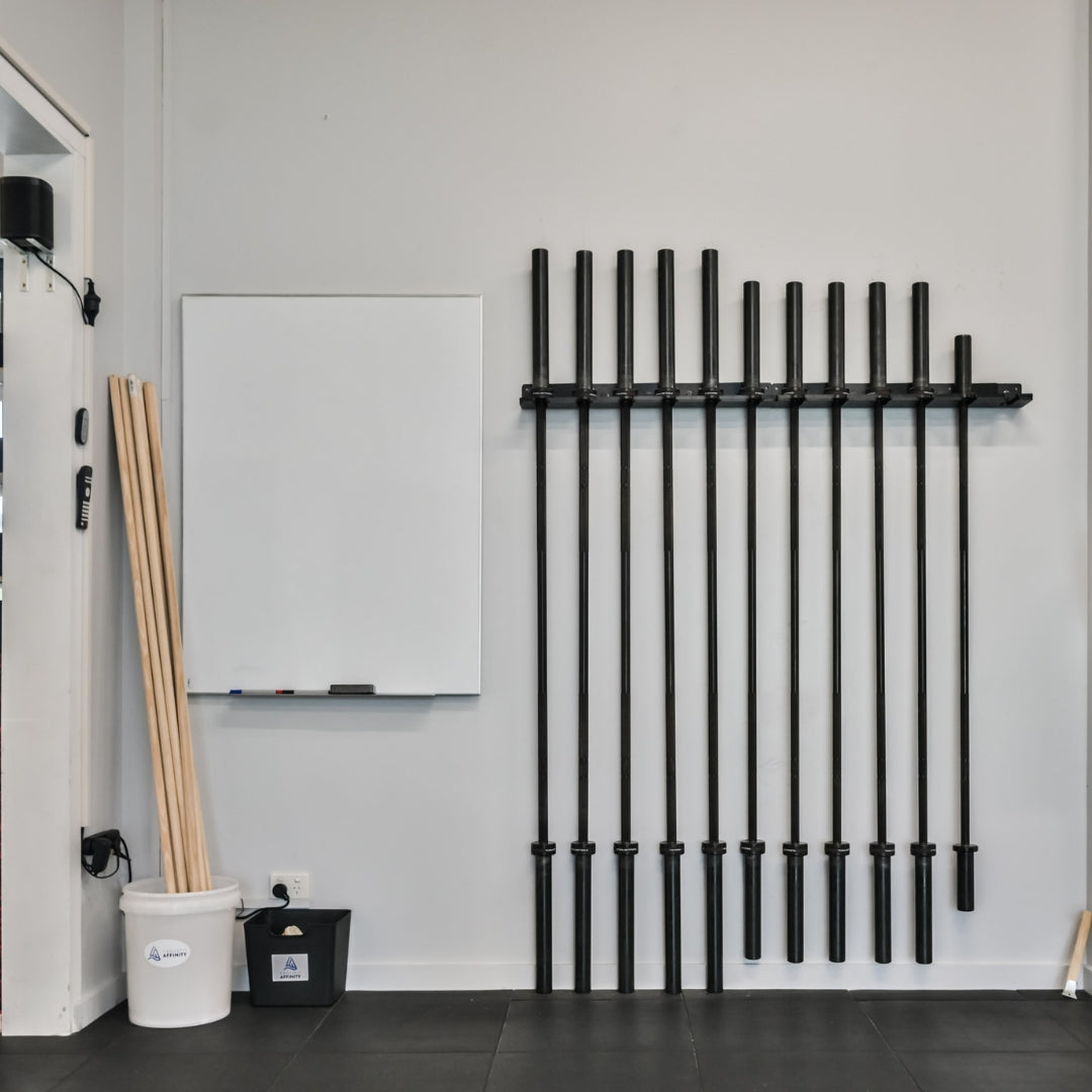 Barbell hanger vertical sale